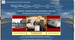 Desktop Screenshot of caravan-falkensee.de